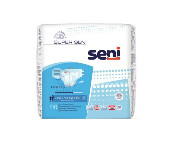 Підгузки для дорослих Seni Super Extra Small 10 шт (5900516691165)
