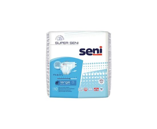 Підгузки для дорослих Seni Super Large 10 шт (5900516691196)