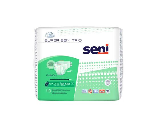 Підгузки для дорослих Seni Super Trio Extra Large 10 шт (5900516691721)