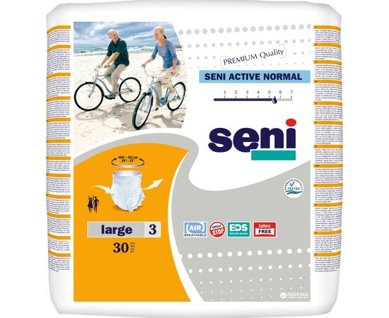 Підгузки для дорослих Seni Active Normal Large 30 шт (5900516697501)