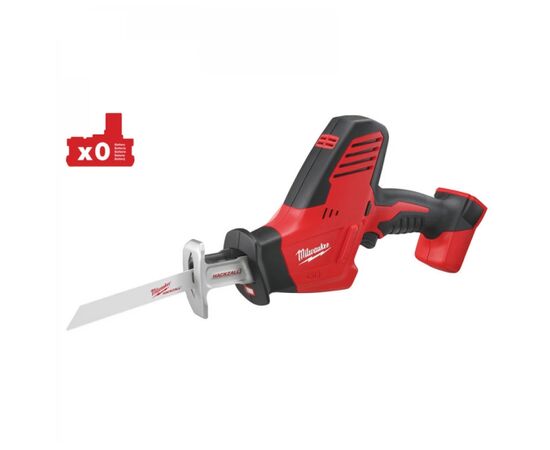 Сабельная пила Milwaukee HACKZALL M18 C18 HZ-0 (без АКБ и ЗУ) (4933416785), изображение 2 Сабельная пила Milwaukee HACKZALL M18 C18 HZ-0 (без АКБ и ЗУ) (4933416785), изображение 2