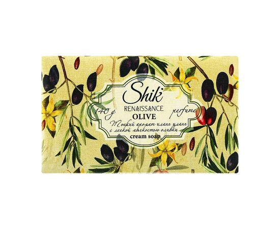 Твердое мыло Shik Renaissance Оливковое 140 г (4820023367845), изображение 3 Твердое мыло Shik Renaissance Оливковое 140 г (4820023367845), изображение 3