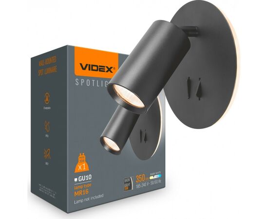 Світильник точковий Videx VL-SPF24E-B