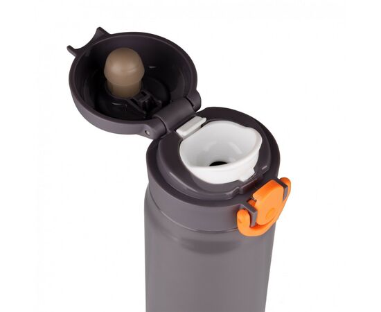 Поильник-непроливайка Yes Термос Fusion 500 мл серый (708205), изображение 2 Поильник-непроливайка Yes Термос Fusion 500 мл серый (708205), изображение 2