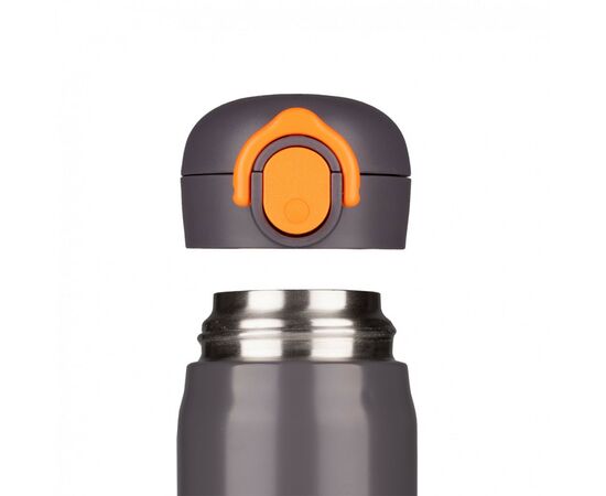 Поильник-непроливайка Yes Термос Fusion 500 мл серый (708205), изображение 3 Поильник-непроливайка Yes Термос Fusion 500 мл серый (708205), изображение 3