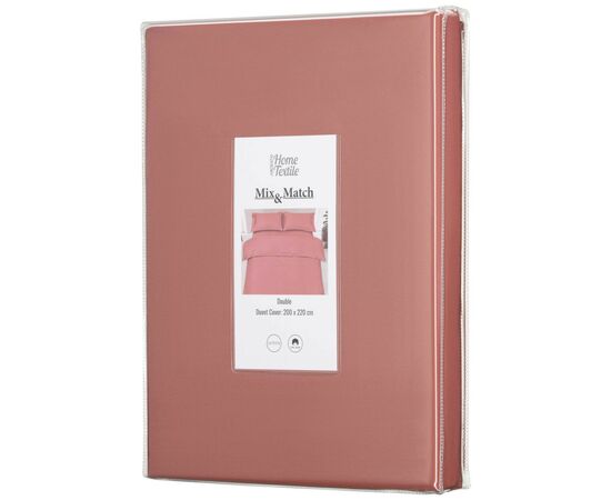 Пододеяльник Ardesto Mix&Match 100% хлопок, сатин коричневый светлый 200х220 см (ART2022DVO), изображение 2 Пододеяльник Ardesto Mix&Match 100% хлопок, сатин коричневый светлый 200х220 см (ART2022DVO), изображение 2