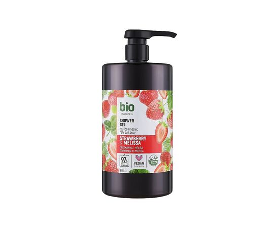 Гель для душу Bio Naturell Strawberry & Melissa 946 мл (4820168434440)