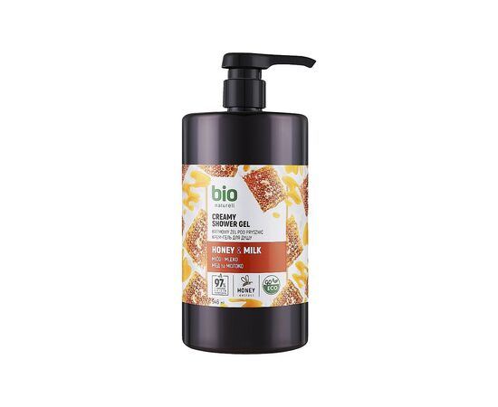 Гель для душа Bio Naturell Мед и молоко 946 мл (4820168434464)