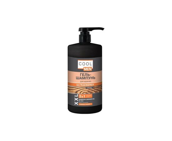 Гель для душа Cool Men Ultraenergy 2 в 1 1 л (4823015941634)