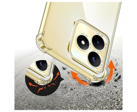 Чохол до мобільного телефона BeCover Anti-Shock Realme Note 50 Clear (711173), зображення 5