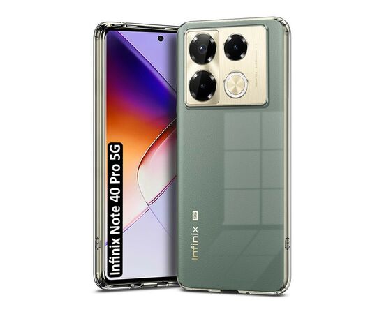 Чохол до мобільного телефона BeCover Infinix Note 40 Pro (X6851) Transparancy (711180), зображення 2