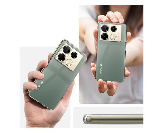 Чохол до мобільного телефона BeCover Infinix Note 40 Pro (X6851) Transparancy (711180), зображення 3