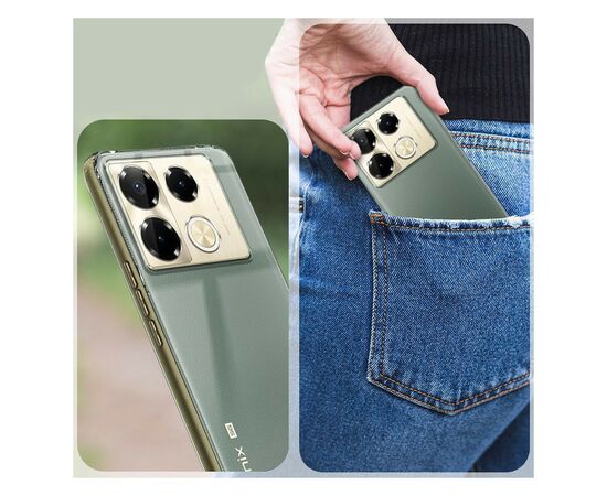 Чохол до мобільного телефона BeCover Infinix Note 40 Pro (X6851) Transparancy (711180), зображення 4