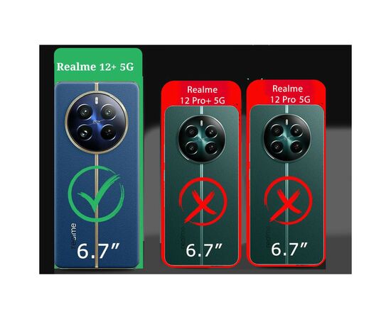 Чехол для мобильного телефона BeCover Realme 12 Plus Transparancy (711184), изображение 6