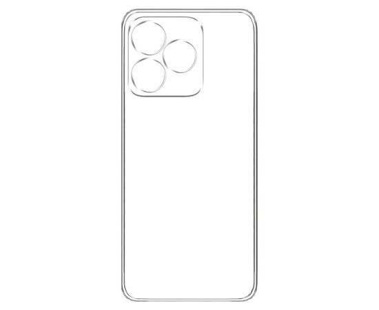 Чохол до мобільного телефона BeCover Realme Note 50 Transparancy (711182), зображення 2