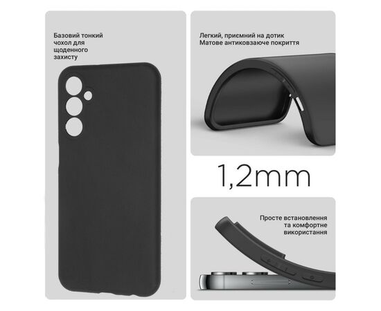 Чехол для мобильного телефона BeCover Samsung Galaxy M15 5G SM-M156 Black (711045), изображение 3