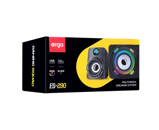 Акустическая система Ergo ES-290 Black (ES-290), изображение 7 Акустическая система Ergo ES-290 Black (ES-290), изображение 7