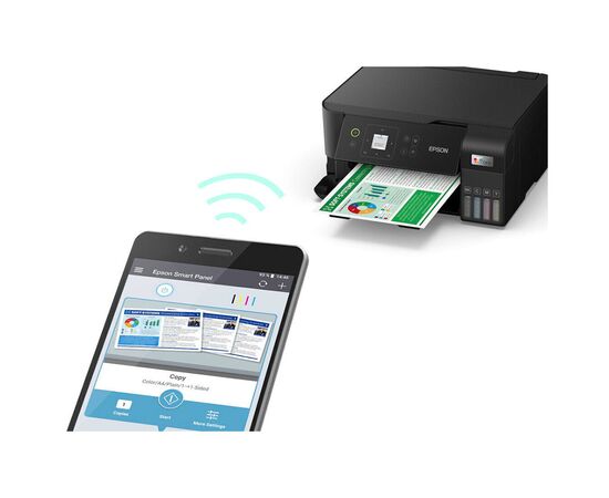 Многофункциональное устройство Epson EcoTank L3560 WiFi (C11CK58404), изображение 3 Многофункциональное устройство Epson EcoTank L3560 WiFi (C11CK58404), изображение 3
