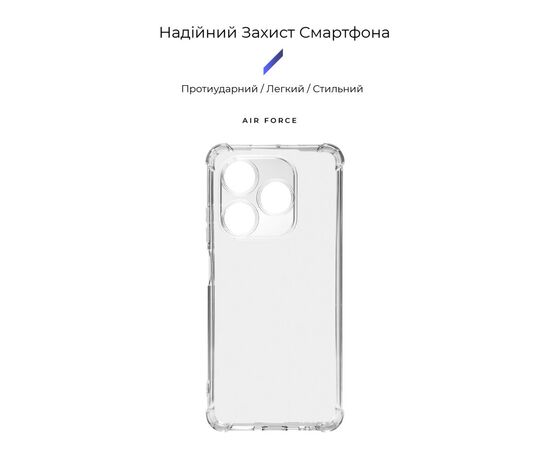 Чехол для мобильного телефона Armorstandart Air Force Infinix Smart 8 Plus Camera cover Transparent (ARM73909), изображение 3