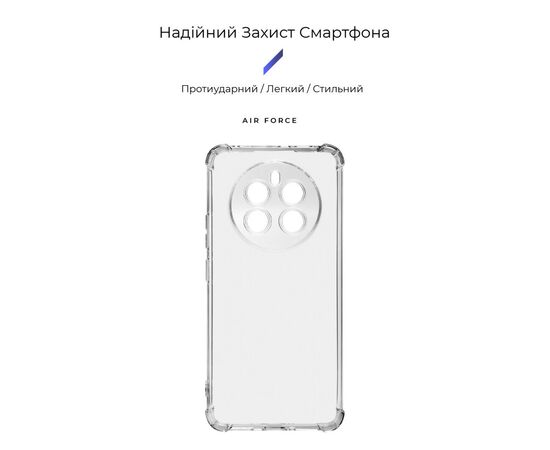 Чехол для мобильного телефона Armorstandart Air Force Realme 12+ Camera cover Transparent (ARM74756), изображение 3