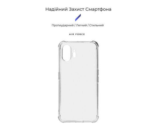 Чехол для мобильного телефона Armorstandart Air Force Nothing Phone (2) Transparent (ARM66604), изображение 3