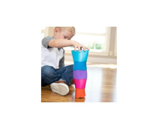 Развивающая игрушка Fat Brain Toys Spiroku Цветная башня (F318ML), изображение 3 Развивающая игрушка Fat Brain Toys Spiroku Цветная башня (F318ML), изображение 3