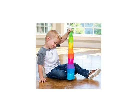 Развивающая игрушка Fat Brain Toys Spiroku Цветная башня (F318ML), изображение 4 Развивающая игрушка Fat Brain Toys Spiroku Цветная башня (F318ML), изображение 4