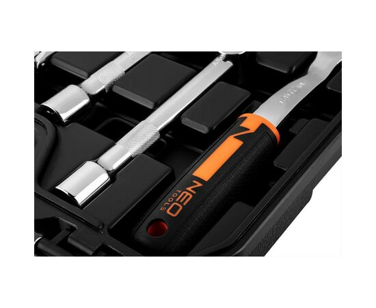Набор инструментов Neo Tools 58шт, 1/2", CrV, кейс (10-042), изображение 5 Набор инструментов Neo Tools 58шт, 1/2", CrV, кейс (10-042), изображение 5