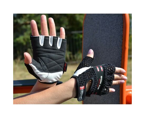 Перчатки для фитнеса Power System PS-2100 Basic EVO Black/Red Line XXL (PS_2100E_XXL_Black/Red), изображение 2 Перчатки для фитнеса Power System PS-2100 Basic EVO Black/Red Line XXL (PS_2100E_XXL_Black/Red), изображение 2