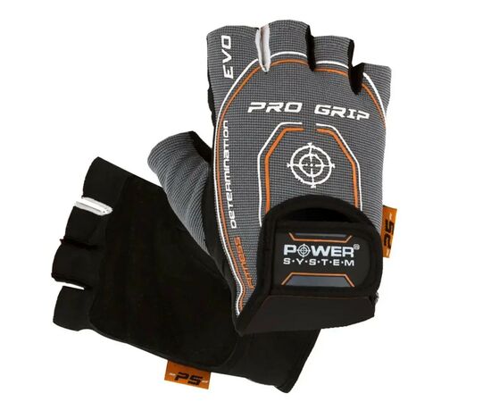 Перчатки для фитнеса Power System PS-2260 Pro Grip EVO Grey M (PS_2260GR-3_M), изображение 2 Перчатки для фитнеса Power System PS-2260 Pro Grip EVO Grey M (PS_2260GR-3_M), изображение 2