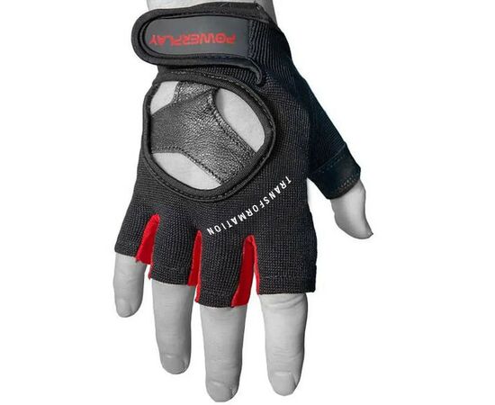 Перчатки для фитнеса PowerPlay 2222 Чорні XL (PP_2222_XL_Black), изображение 4