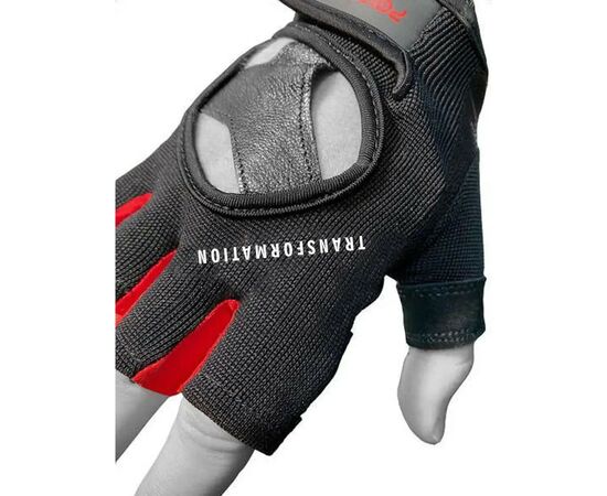 Перчатки для фитнеса PowerPlay 2222 Чорні XL (PP_2222_XL_Black), изображение 5