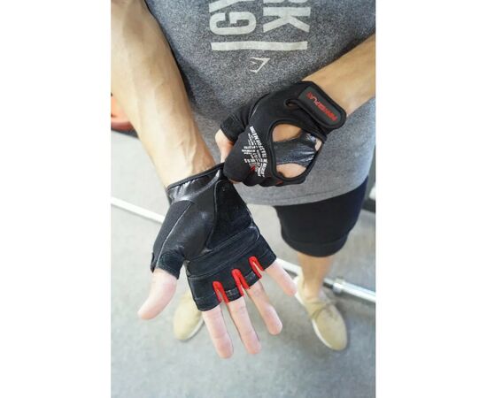 Перчатки для фитнеса PowerPlay 2222 Чорні XL (PP_2222_XL_Black), изображение 6