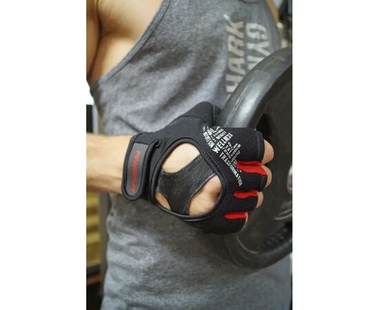 Перчатки для фитнеса PowerPlay 2222 Чорні XL (PP_2222_XL_Black), изображение 7