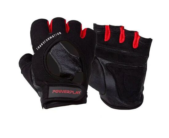 Рукавички для фітнесу PowerPlay 2222 Чорні XL (PP_2222_XL_Black)
