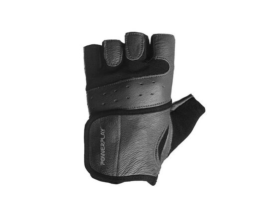 Перчатки для фитнеса PowerPlay 2229 Чорні XL (PP_2229_XL_Black), изображение 2