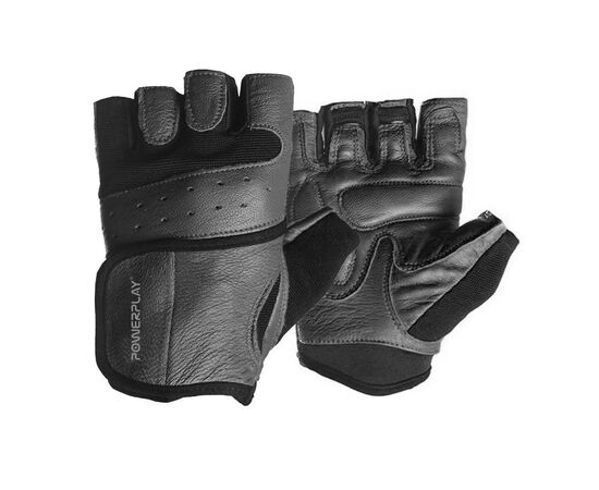 Перчатки для фитнеса PowerPlay 2229 Чорні XL (PP_2229_XL_Black)