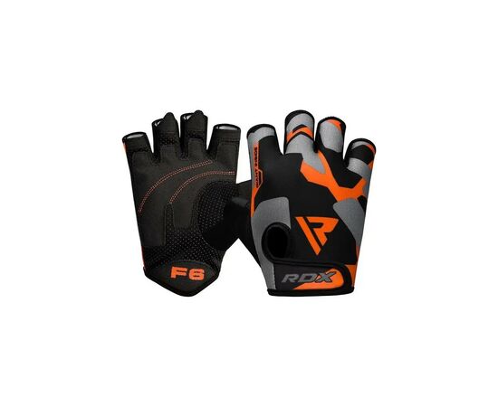 Перчатки для фитнеса RDX F6 Sumblimation Orange S (WGS-F6O-S), изображение 2