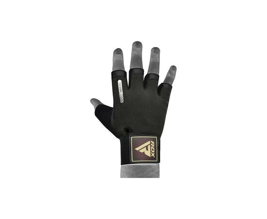 Перчатки для фитнеса RDX T2 Half Brown L (WGA-T2HBR-L), изображение 7 Перчатки для фитнеса RDX T2 Half Brown L (WGA-T2HBR-L), изображение 7