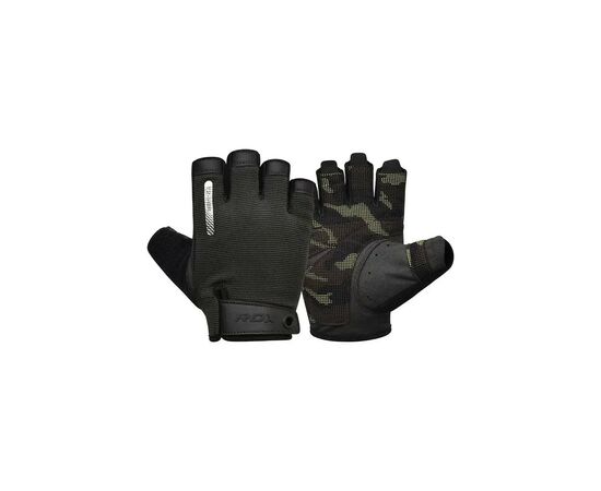 Перчатки для фитнеса RDX T2 Half Brown L (WGA-T2HBR-L)