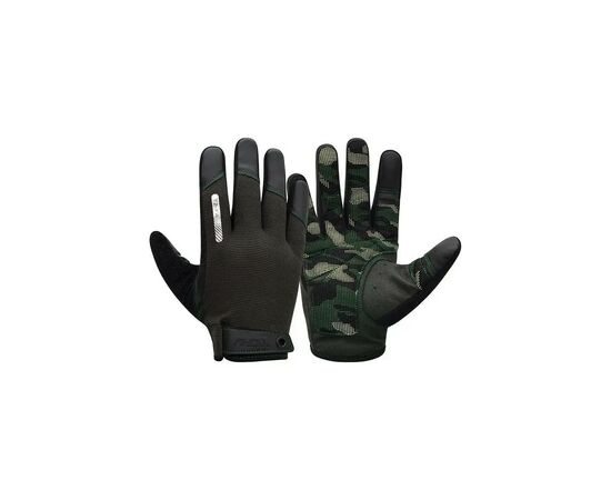 Перчатки для фитнеса RDX T2 Touch Screen Friendly Full Fingerf Army Green L (WGA-T2FA-L)