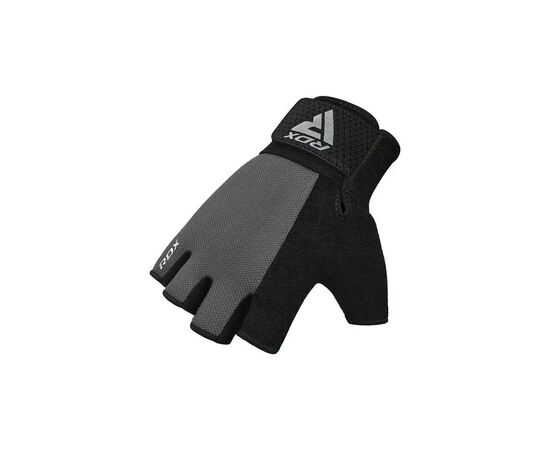 Перчатки для фитнеса RDX W1 Half Gray Plus L (WGA-W1HG-L+), изображение 3 Перчатки для фитнеса RDX W1 Half Gray Plus L (WGA-W1HG-L+), изображение 3
