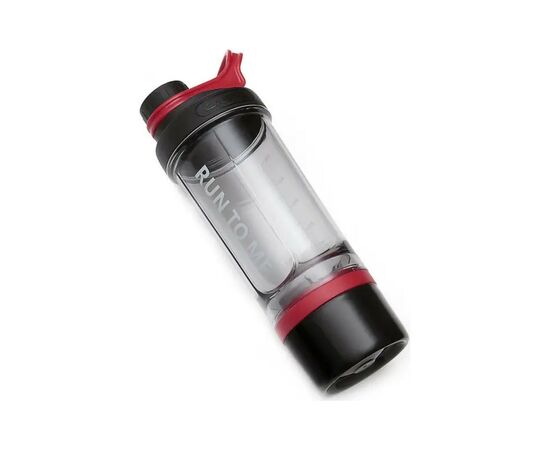 Шейкер спортивный Casno 600 мл KXN-1199 з вінчиком Сірий/Червоний (KXN-1199_Grey/Red), изображение 2 Шейкер спортивный Casno 600 мл KXN-1199 з вінчиком Сірий/Червоний (KXN-1199_Grey/Red), изображение 2