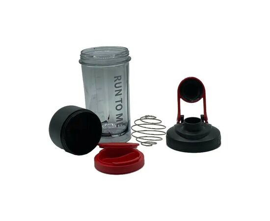 Шейкер спортивный Casno 600 мл KXN-1199 з вінчиком Сірий/Червоний (KXN-1199_Grey/Red), изображение 5 Шейкер спортивный Casno 600 мл KXN-1199 з вінчиком Сірий/Червоний (KXN-1199_Grey/Red), изображение 5