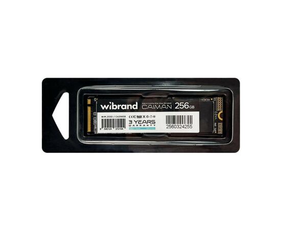 Накопитель SSD M.2 2280 256GB Caiman Wibrand (WIM.2SSD/CA256GB), изображение 3 Накопитель SSD M.2 2280 256GB Caiman Wibrand (WIM.2SSD/CA256GB), изображение 3