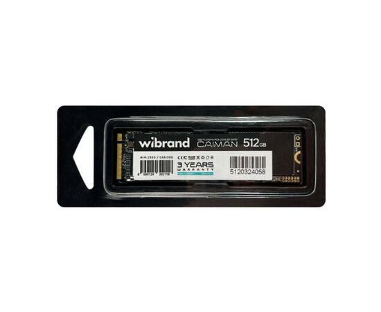 Накопитель SSD M.2 2280 512GB Caiman Wibrand (WIM.2SSD/CA512GB), изображение 3 Накопитель SSD M.2 2280 512GB Caiman Wibrand (WIM.2SSD/CA512GB), изображение 3