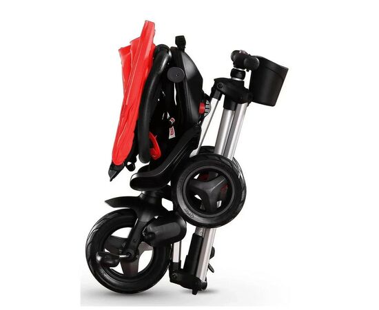 Детский велосипед QPlay Nova+ Rubber Floral Pink складаний триколісний (S700-13Nova+FloralPink), изображение 4 Детский велосипед QPlay Nova+ Rubber Floral Pink складаний триколісний (S700-13Nova+FloralPink), изображение 4