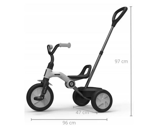 Детский велосипед QPlay Ant+ LightBlue сложен с родительской ручкой (T190-2Ant+LightBlue), изображение 4 Детский велосипед QPlay Ant+ LightBlue сложен с родительской ручкой (T190-2Ant+LightBlue), изображение 4