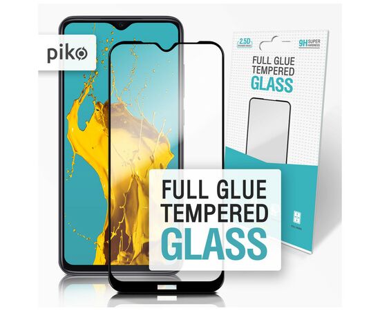 Стекло защитное Piko Full Glue Xiaomi Redmi Note 8T (1283126496547)