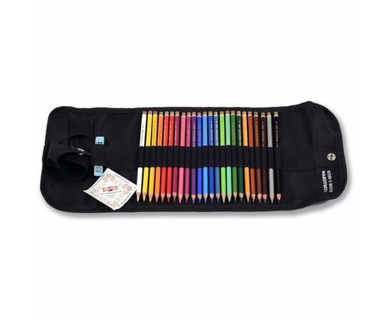 Карандаши цветные Koh-i-Noor Polycolor в текстильном пенале 24 цвета (3824)